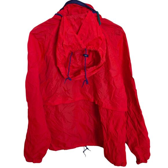 Vintage Woolrich Men's Pink Purple Windbreaker Packable Large - Picture 6 of 9